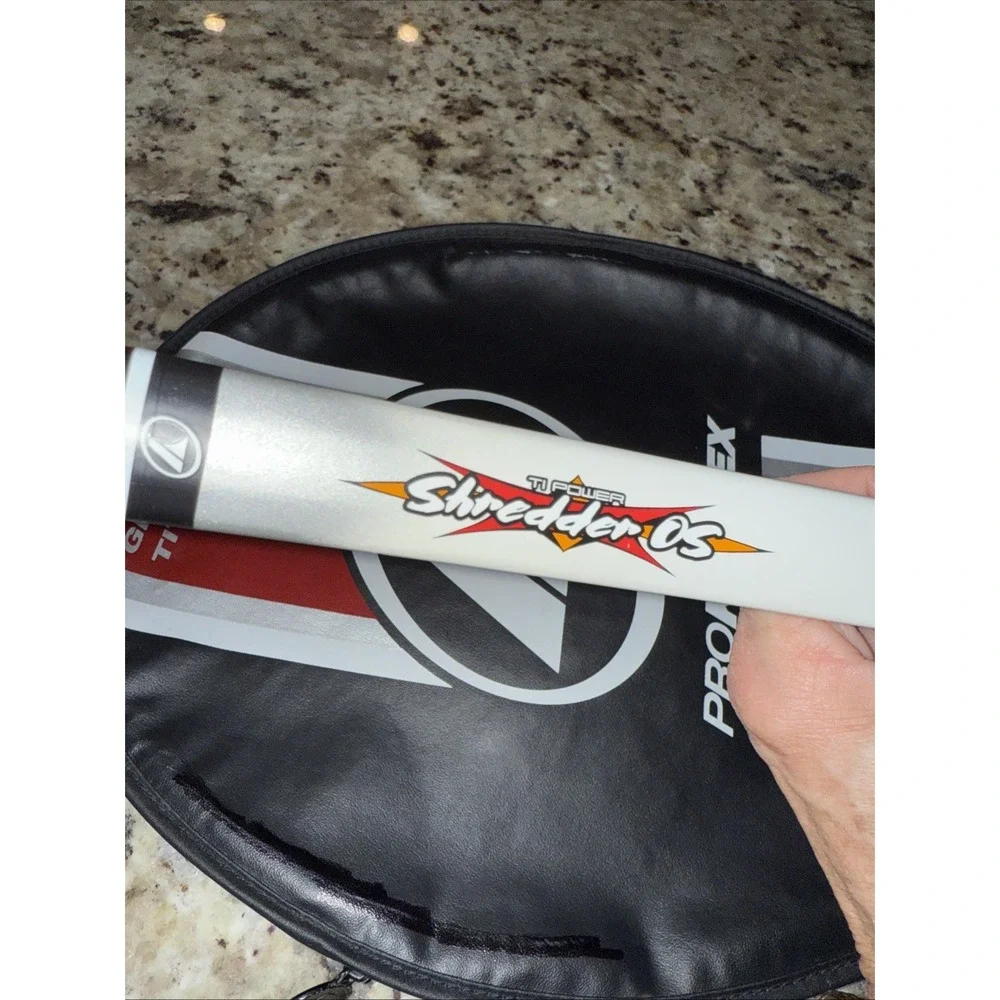ProKennex power shredder OS ultralight graphite titanium‎ racket W/cover 5034